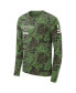 Фото #3 товара Men's Camo Oregon Ducks Military-Inspired Long Sleeve T-shirt