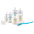 Фото #1 товара PHILIPS AVENT Natural Response Airfree Pack: 2 Bottles With Airfree System 125ml + 2 Bottles With Airfree System 260ml + 1 Bottle Cleaning Brush + 1 Ultra Soft Pacifier
