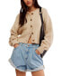 ფოტო #1 პროდუქტის Women's Lila Slouchy Cropped Cardigan