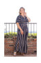 Фото #4 товара Plus Size Vienna Kimono Sleeve Long Maxi Dress