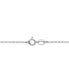 Фото #4 товара Macy's diamond Open Cross 18" Pendant Necklace (1/5 ct. t.w.) in 14k White Gold