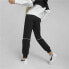 Спортивные штаны для взрослых Puma Colorblock Чёрный Женщина