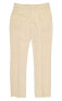 Фото #1 товара Red Valentino Womens Cotton Blend Solid Beige Dress Pants Size 44