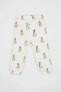 Kız Bebek Disney Prenses Kısa Kollu Penye Pijama Takımı C2031a524sm