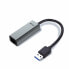 Фото #1 товара USB-кабель i-Tec U3METALGLAN Серый