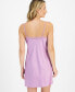 Фото #2 товара Women's Stretch Satin Chemise, Created for Macy's