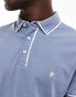 French Connection piping polo in light blue