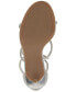 Фото #6 товара Women's Nolino Beaded Bow T-Strap Dress Sandals, Created for Macy's