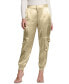 Фото #1 товара Women's Soundwave High-Rise Satin Cargo Pants