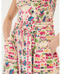 ფოტო #2 პროდუქტის Women's Carmen Trail Marks Maxi Dress