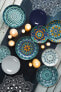 Фото #4 товара фарфоровый столовый сервиз Excelsa Mandala Mediterraneo из 18 предметов, многоцветный