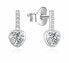 Фото #1 товара Серьги Beneto AGUP929L Silver Hearts