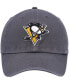 Фото #3 товара Men's Charcoal Pittsburgh Penguins Clean Up Adjustable Hat