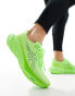 Фото #1 товара Asics Novablast 4 running trainers in illuminate green and lime burst