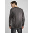 ფოტო #3 პროდუქტის URBAN CLASSICS Long Sleeve T-shirt Regular Stripe (grandes Tailles)