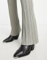 Фото #8 товара NA-KD x Moa Mattson relaxed trousers in rib knit co-ord