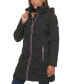 ფოტო #3 პროდუქტის Women's Hooded Quilted Puffer Coat