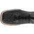 Фото #4 товара Ferrini Caiman Square Toe Cowboy Mens Black Casual Boots 10493-04
