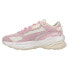Фото #6 товара Puma Extent Nitro Prm Lace Up Womens Pink Sneakers Casual Shoes 39341103