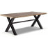 Фото #1 товара Обеденный стол DKD Home Decor Металл Железо Переработанная древесина 200 x 100 x 78 cm