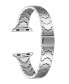 ფოტო #2 პროდუქტის Unisex Iris Stainless Steel Band for Apple Watch Size- 38mm, 40mm, 41mm