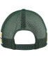 Фото #2 товара Men's Hunter Green Milwaukee Bucks Sidebrand Stripes Trucker Adjustable Hat