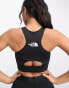 The North Face Flex medium support sports bra in black