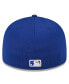 Фото #4 товара Men's White New York Mets 2024 Batting Practice Low Profile 59FIFTY Fitted Hat
