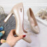 Фото #1 товара Pumps on the post Sergio Leone W SK3AC pearl nude