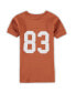 ფოტო #2 პროდუქტის Preschool Boys and Girls Texas Orange Texas Longhorns Football Pajama Set