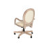 Office Chair Home ESPRIT White Natural 52 x 50 x 98 cm 63 X 66 X 90 cm