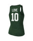 Women's Jordan Love Green Green Bay Packers Name Number Tri-Blend Tank Top Зеленый, S - фото #2