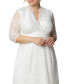 ფოტო #2 პროდუქტის Women's Plus Size Amour Lace Wedding Gown