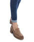 Women's Heeled Suede Moccasins By XTI