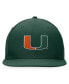 ფოტო #2 პროდუქტის Men's Green Miami Hurricanes Fitted Hat