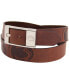 Men's Penn State Nittany Lions Brandish Leather Belt - Brown