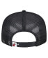 Фото #4 товара Men's Black Miami Heat Evergreen Meshback 9FIFTY Snapback Hat