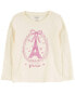 Toddler Paris Long-Sleeve Graphic Tee 2T