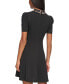 Фото #6 товара Women's Embellished-Collar Dress