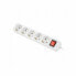 Power Strip - 5 Sockets Schuko Lanberg 2500 W 3 m White (3 m)