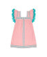 Фото #1 товара Women's Mini Sandrine Dress Pink Sorbet Embroidery