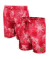 Фото #1 товара Men's Red Maryland Terrapins What Else is New Swim Shorts