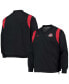 Men's Black Ohio State Buckeyes Rev Pullover Windbreaker Jacket