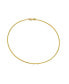 ფოტო #1 პროდუქტის Sparkle Chain Ankle Bracelet, 10" (1-1/2mm) in 14k Yellow Gold or 14k White Gold.