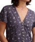 ფოტო #4 პროდუქტის Women's Short-Sleeve Mini Slip Dress