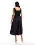 Фото #4 товара Nobody's Child Colorado midi dress in black