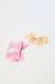 Фото #2 товара 2-pack of scrunchies with bow