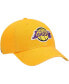 Фото #3 товара Men's Gold Los Angeles Lakers Clean Up Adjustable Hat