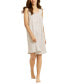 ფოტო #1 პროდუქტის Women's Embellished Ruffled Floral Chemise