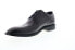 Zanzara Cesar ZK324C83 Mens Black Leather Low Top Wingtip Oxfords Shoes 10.5